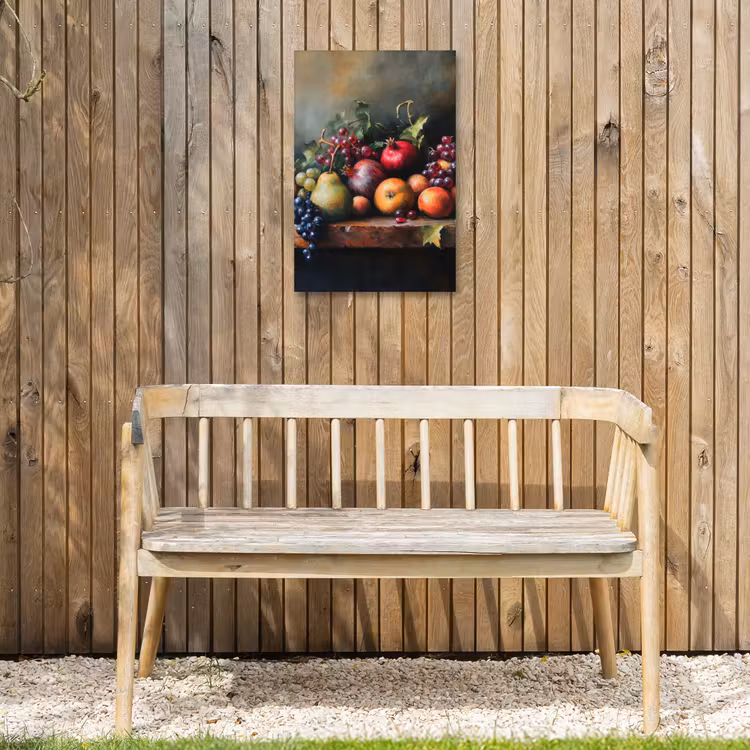 Rustiek - Stilleven - Fruit Tuinposter op houten frame 2 cm dik klein -sfeer4