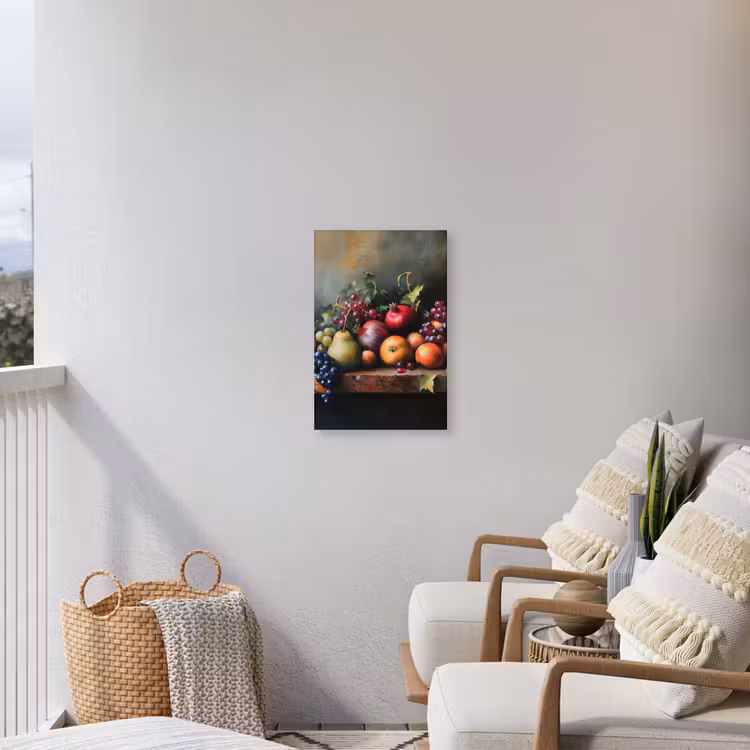 Rustiek - Stilleven - Fruit Tuinposter op houten frame 2 cm dik klein -sfeer1