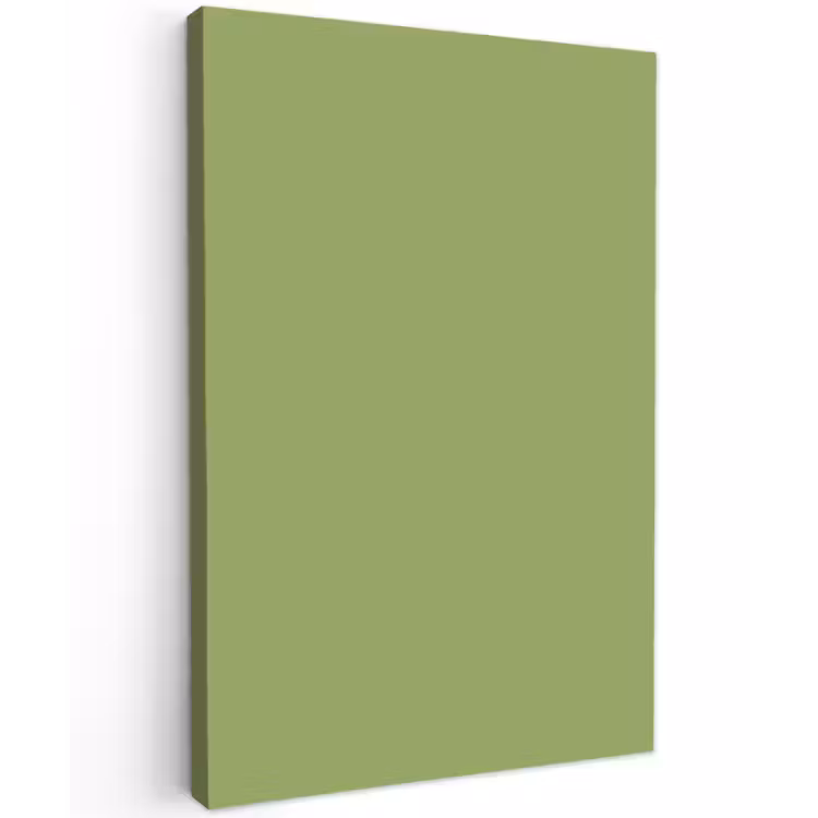 Sage - Green - Groen Tuinposter op houten frame 2 cm dik klein 841 -3d