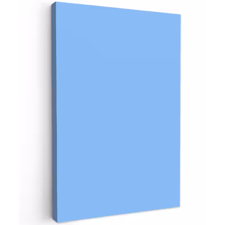 Sky - Glow - Blauw Tuinposter op houten frame 2 cm dik klein 841 -3d