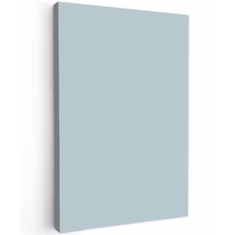 Slate - Blue - Blauw Tuinposter op houten frame 2 cm dik klein 841 -3d