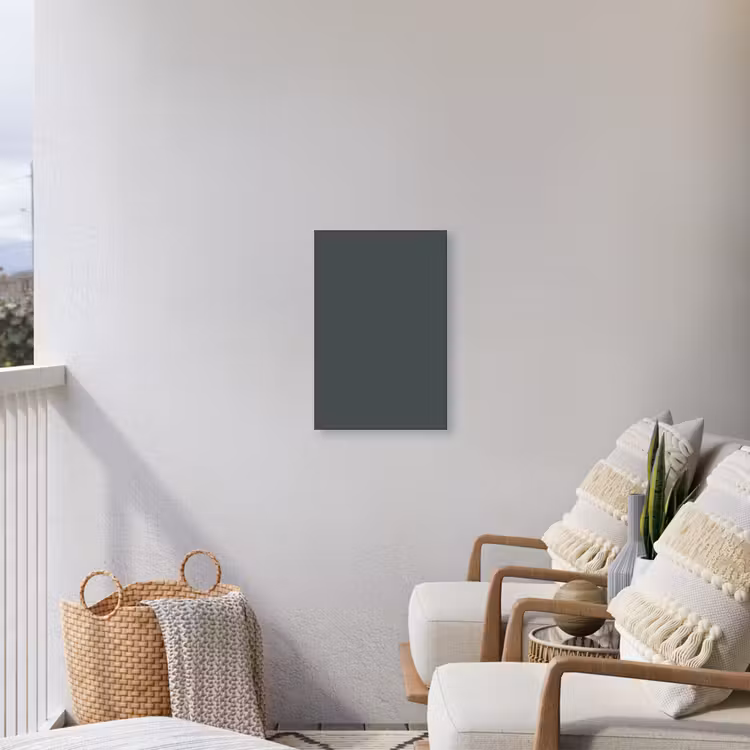 Slate - Millstone - Grijs Tuinposter op houten frame 2 cm dik klein 841 -sfeer1