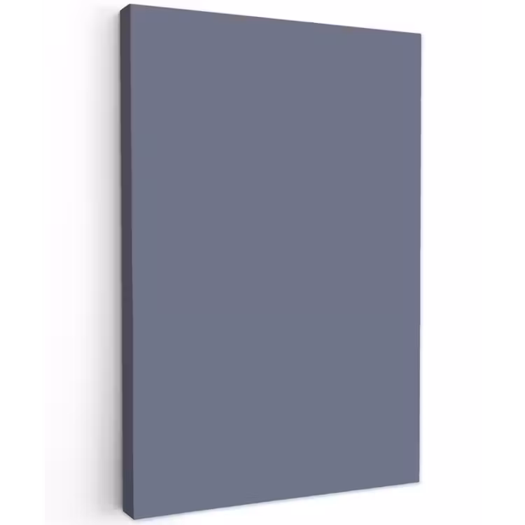 Slate - Whisper - Blauw Tuinposter op houten frame 2 cm dik klein 841 -3d