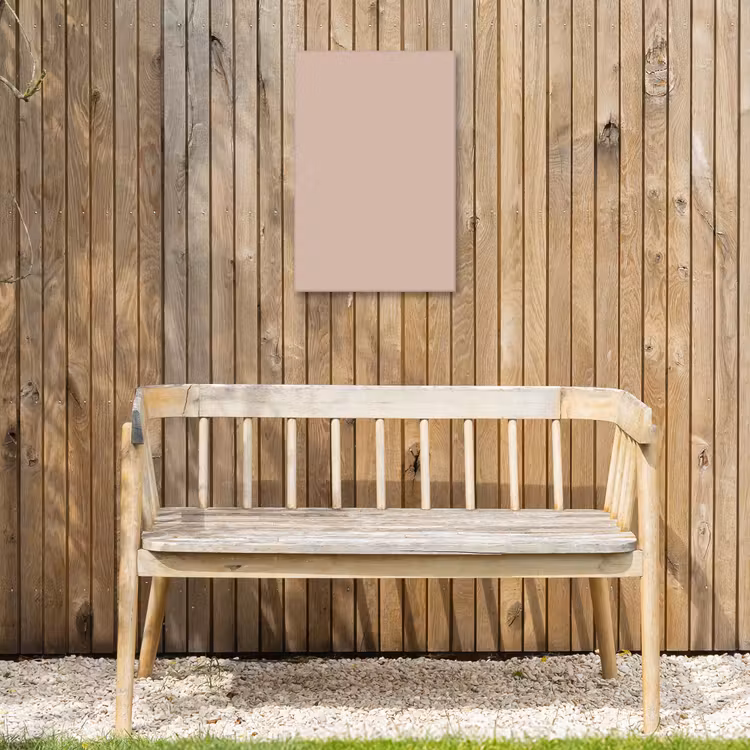 Soft - Clay - Nude Tuinposter op houten frame 2 cm dik klein 841 -sfeer4
