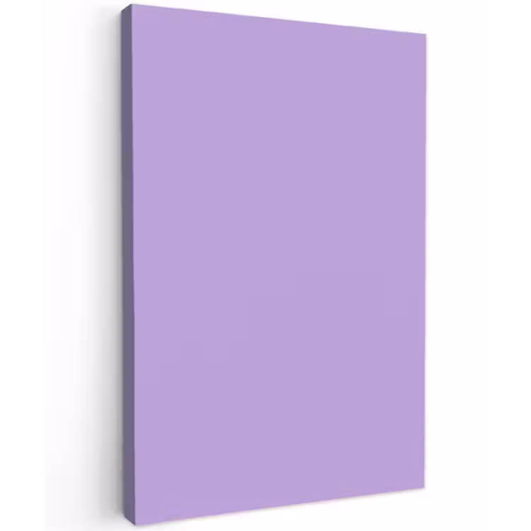Soft - Lavender - Paars Tuinposter op houten frame 2 cm dik klein 841 -3d