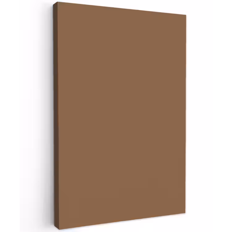 Soft - Walnut - Bruin Tuinposter op houten frame 2 cm dik klein 841 -3d