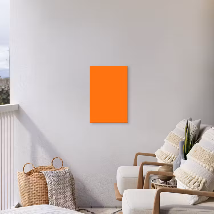 Spiced - Pumpkin - Oranje Tuinposter op houten frame 2 cm dik klein 841 -sfeer1