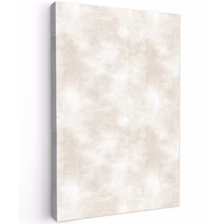 Subtiel - Structuur - Beige Tuinposter op houten frame 2 cm dik klein 841 -3d