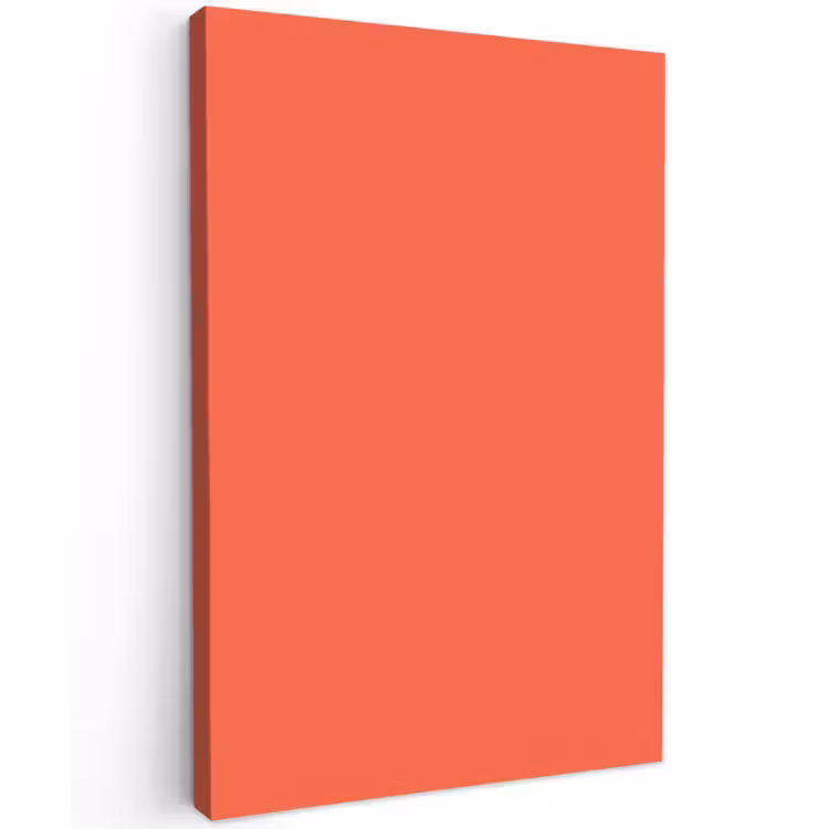 Sunset - Salmon - Oranje Tuinposter op houten frame 2 cm dik klein 841 -3d