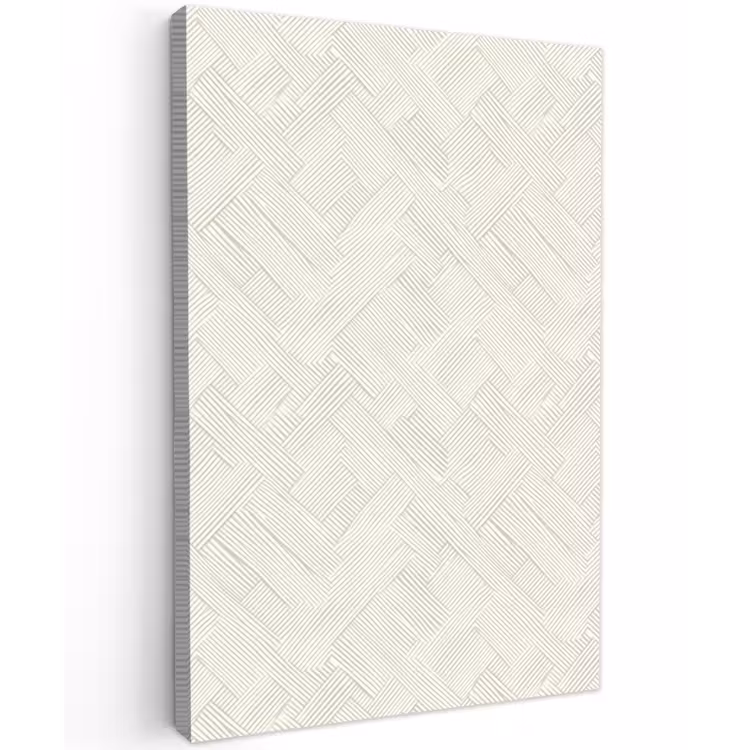 Textuur - Abstract - Beige Tuinposter op houten frame 2 cm dik klein 841 -3d