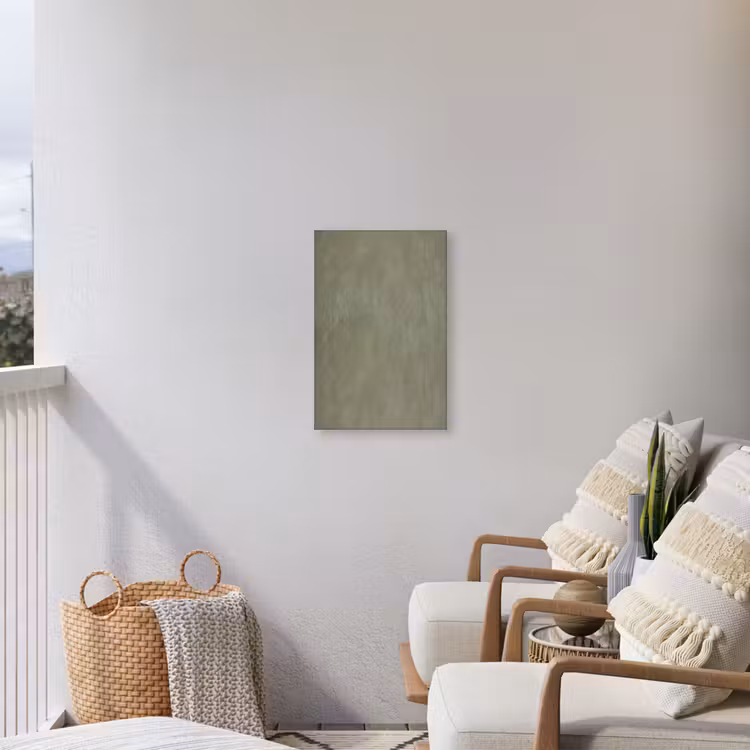 Textuur - Betonlook - Achtergrond - Modern - Groen Tuinposter op houten frame 2 cm dik klein -sfeer1