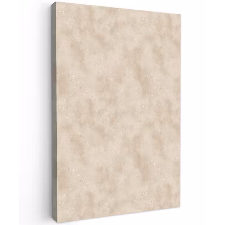 Structuur - Spikkels - Beige Tuinposter op houten frame 2 cm dik klein 841 -3d