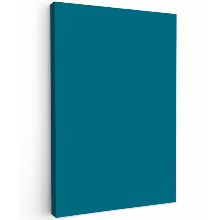 Tropical - Peacock - Blauw Tuinposter op houten frame 2 cm dik klein 841 -3d