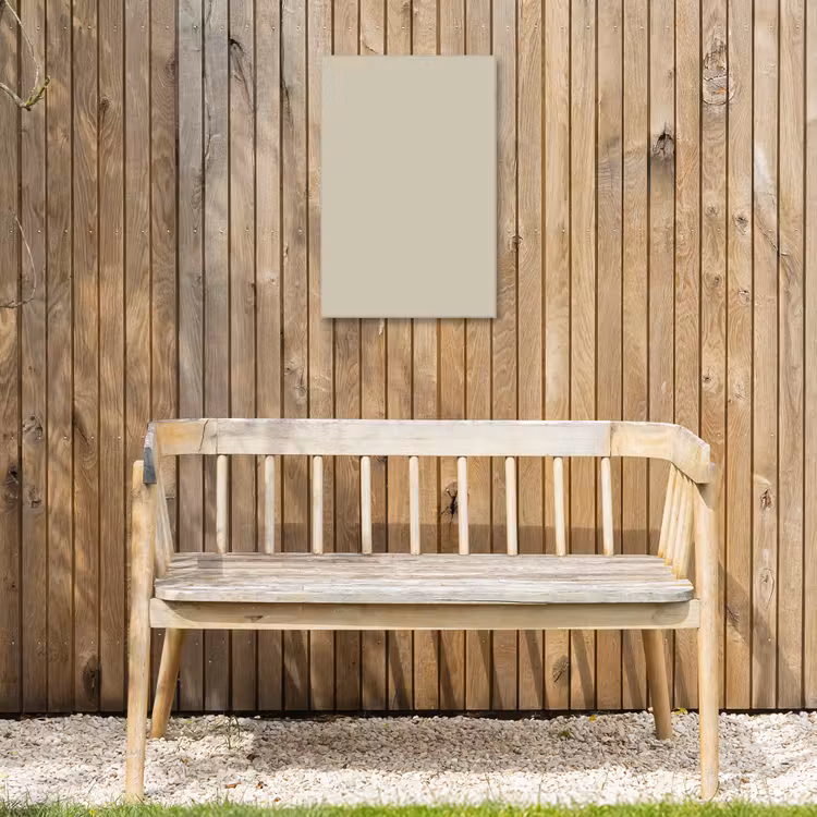 Urban - Pebble - Grijs Tuinposter op houten frame 2 cm dik klein 841 -sfeer4