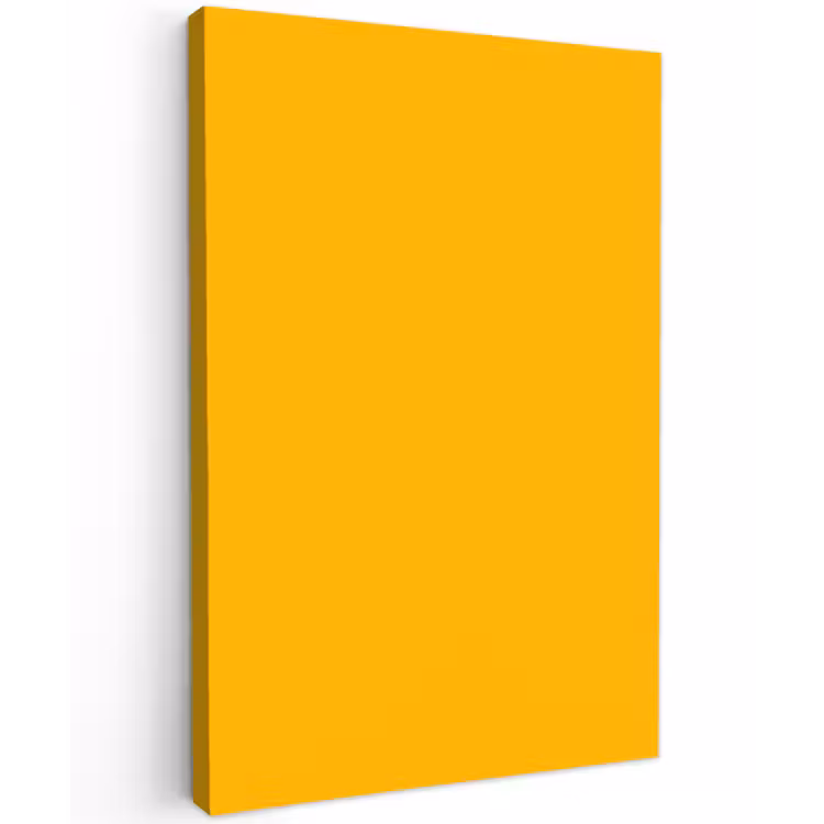 Vivid - Amber - Geel Tuinposter op houten frame 2 cm dik klein 841 -3d