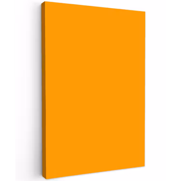 Warm - Ochre - Oranje Tuinposter op houten frame 2 cm dik klein 841 -3d