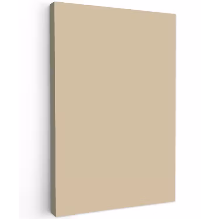 Warm - Sand - Nude Tuinposter op houten frame 2 cm dik klein 841 -3d