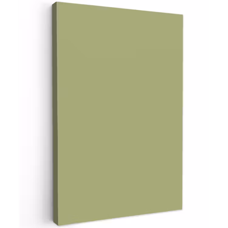 Whispering - Sage - Groen Tuinposter op houten frame 2 cm dik klein 841 -3d
