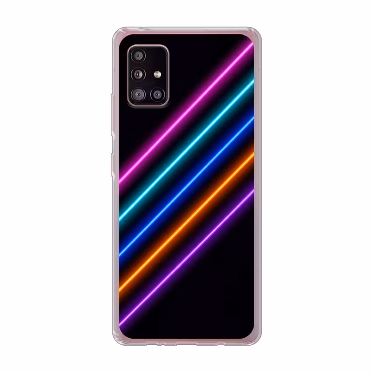 Esthetiek - Retro - Neon Telefoonhoesje Samsung Galaxy A51 5G klein -3d