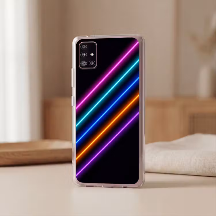 Esthetiek - Retro - Neon Telefoonhoesje Samsung Galaxy A51 5G klein -sfeer2