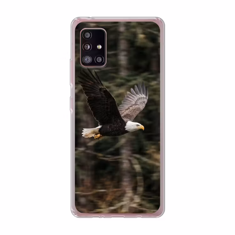 Zeearend - Vliegen - Bos - Natuur Telefoonhoesje Samsung Galaxy A51 5G klein -3d