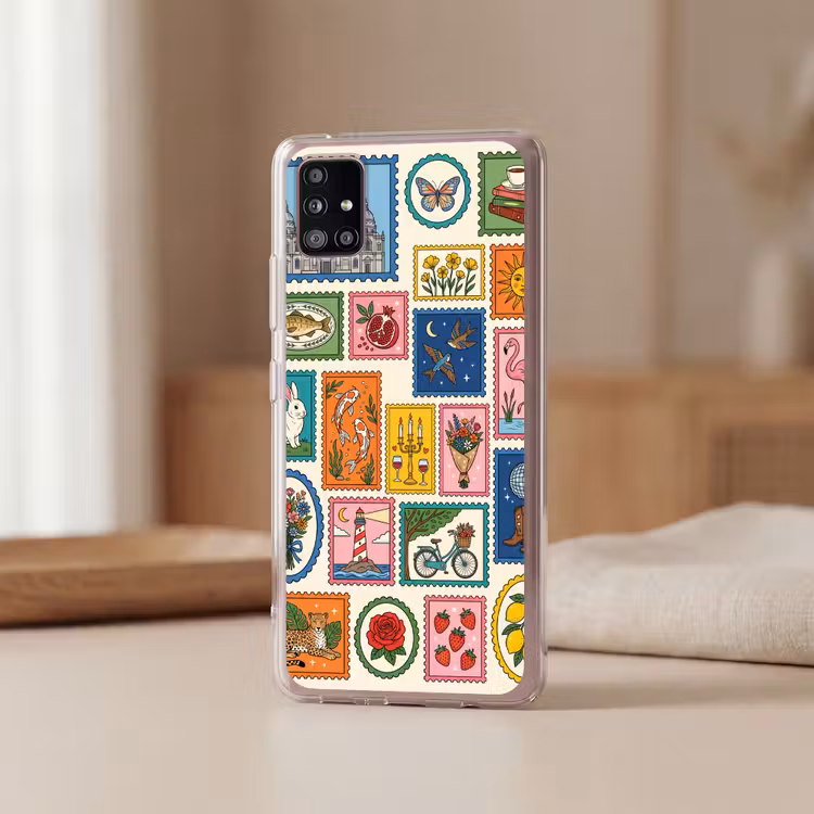 Gebouw - Koepel - Architectuur - Klassiek - Grijs Telefoonhoesje Samsung Galaxy A51 5G klein -sfeer2