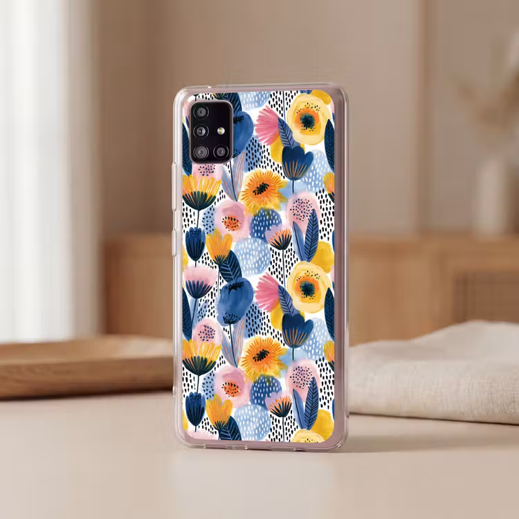 Creatief - Patroon - Kleurrijk Telefoonhoesje Samsung Galaxy A51 5G klein 373 -sfeer2