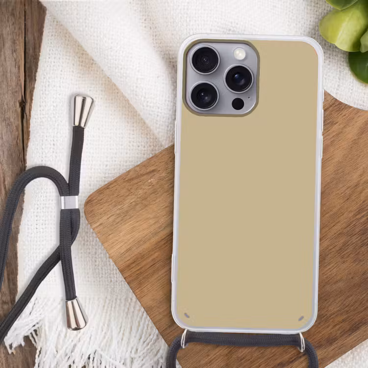 Greenhouse - Sage - Groen Hoesje iPhone 16 Pro Max met koord klein 804 -sfeer4
