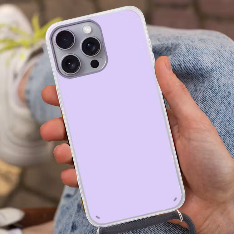 Light - Orchid - Paars Hoesje iPhone 16 Pro Max met koord klein 804 -sfeer3