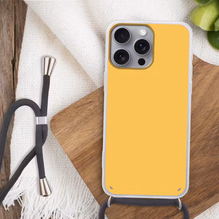 Warm - Sand - Terracotta Hoesje iPhone 16 Pro Max met koord klein 804 -sfeer4