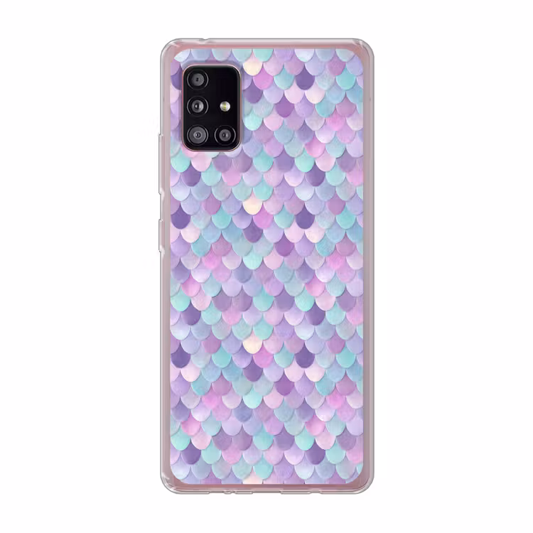 Dromerig - Zeemeermin - Pastel Telefoonhoesje Samsung Galaxy A51 5G klein 373 -3d