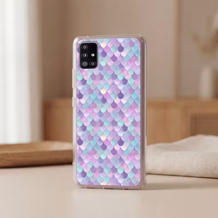 Dromerig - Zeemeermin - Pastel Telefoonhoesje Samsung Galaxy A51 5G klein 373 -sfeer2