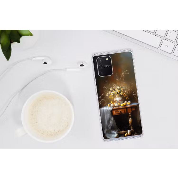 Paaseieren - Stilleven - Vaas Telefoonhoesje Samsung Galaxy S10 Lite klein -oordopS10Lite