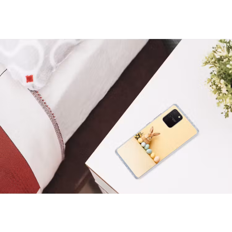 Eieren - Konijn - Pasteltinten Telefoonhoesje Samsung Galaxy S10 Lite klein -kamerS10Lite