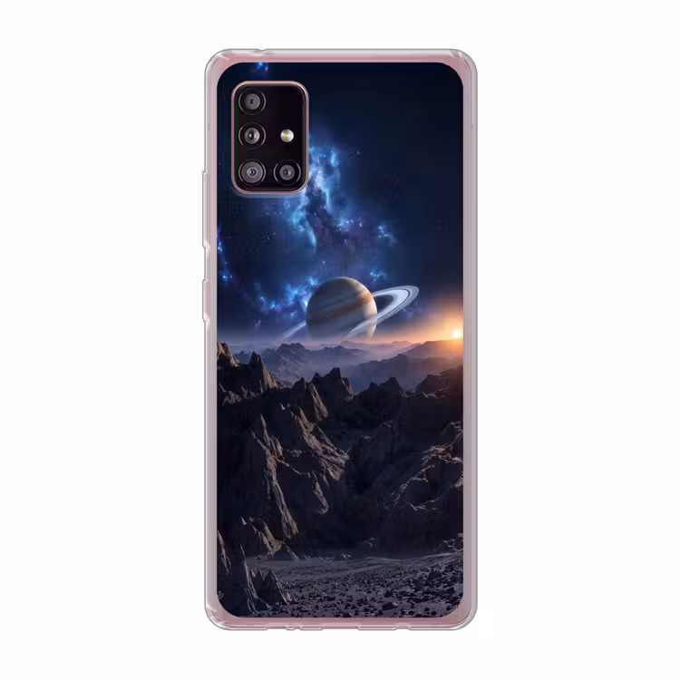 Fantasy - Kosmos - Landschap Telefoonhoesje Samsung Galaxy A51 5G klein -3d