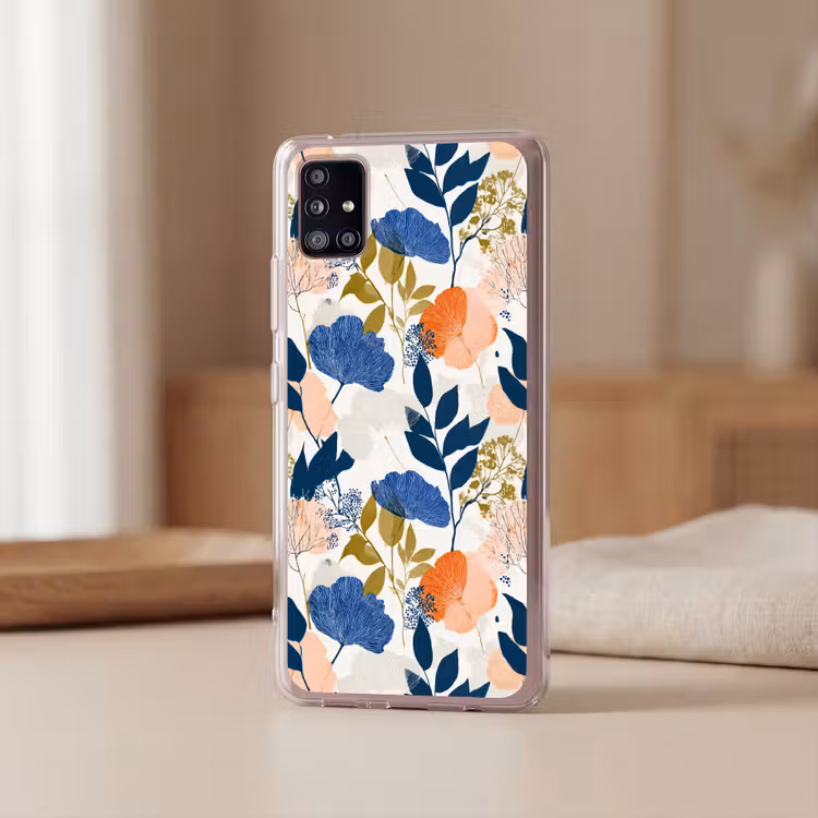 Bloemen - Botanisch - Kleurrijk Telefoonhoesje Samsung Galaxy A51 5G klein 373 -sfeer2
