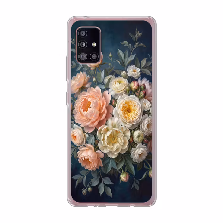 Bloemen - Boeket - Natuur - Klassiek - Kleurrijk Telefoonhoesje Samsung Galaxy A51 5G klein -3d