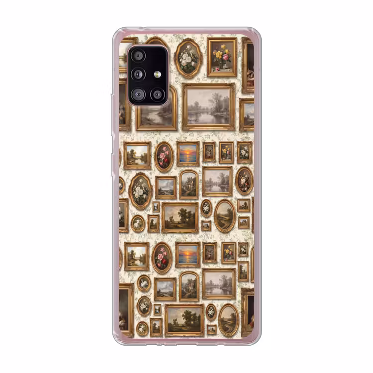 Bloemen - Roze - Stilleven - Klassiek Telefoonhoesje Samsung Galaxy A51 5G klein -3d
