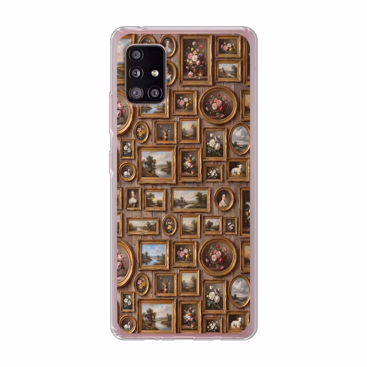 Bloemen - Rozen - Klassiek - Vaas - Kleurrijk Telefoonhoesje Samsung Galaxy A51 5G klein -3d