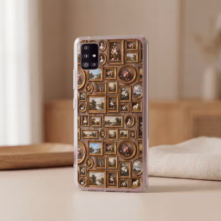 Bloemen - Rozen - Klassiek - Vaas - Kleurrijk Telefoonhoesje Samsung Galaxy A51 5G klein -sfeer2