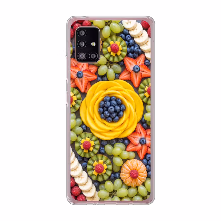 Fruit - Arrangement - Gezond - Kleurrijk - Eten Telefoonhoesje Samsung Galaxy A51 5G klein -3d