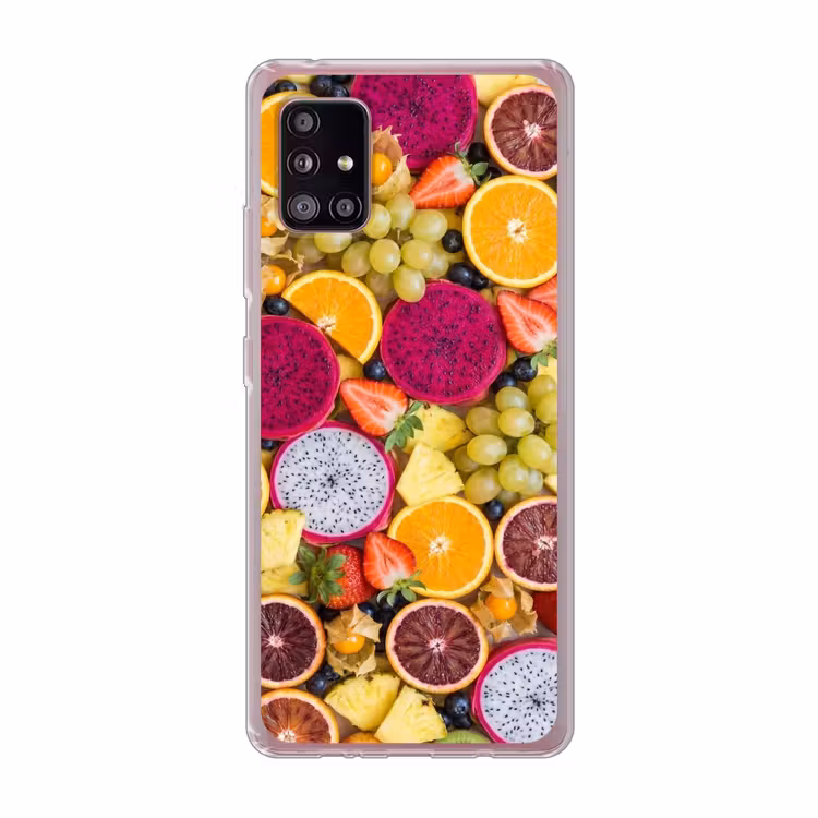 Fruit - Assortiment - Kleurrijk - Gezondheid Telefoonhoesje Samsung Galaxy A51 5G klein -3d