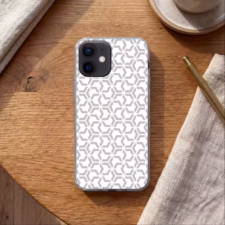 Grafisch - Patroon - Modern Telefoonhoesje iPhone 12 Mini klein 336 -sfeer1