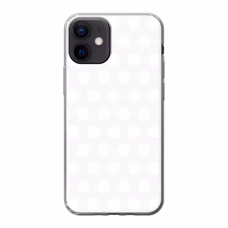 Grafisch - Patroon - Modern Telefoonhoesje iPhone 12 Mini klein 336 -3d