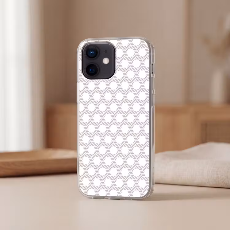 Grafisch - Patroon - Modern - Opvallend - Begrensd Telefoonhoesje iPhone 12 Mini klein 336 -sfeer2