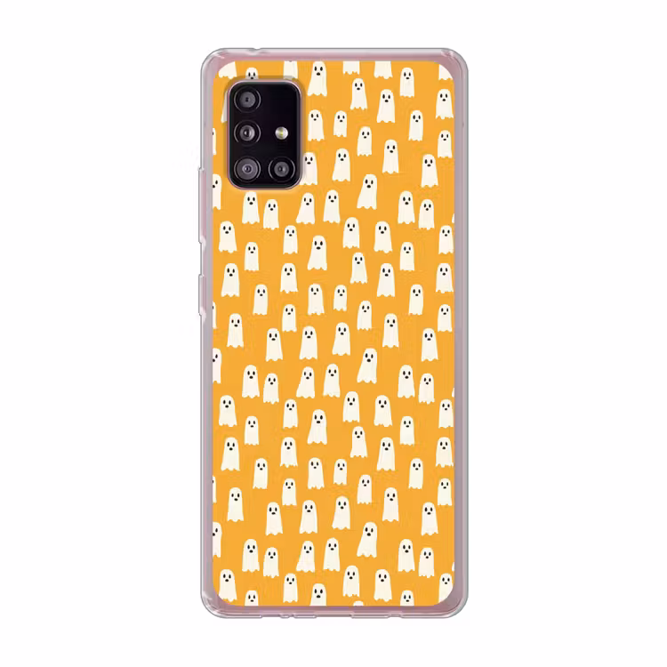 Halloween - Spookjes - Oker Telefoonhoesje Samsung Galaxy A51 5G klein 373 -3d