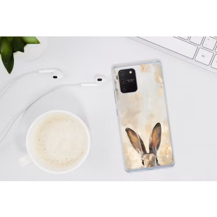 Haas - Oren - Bruin Telefoonhoesje Samsung Galaxy S10 Lite klein -oordopS10Lite