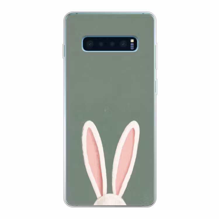 Hazen - Oren - Roze Telefoonhoesje Samsung Galaxy S10 Lite klein -3d