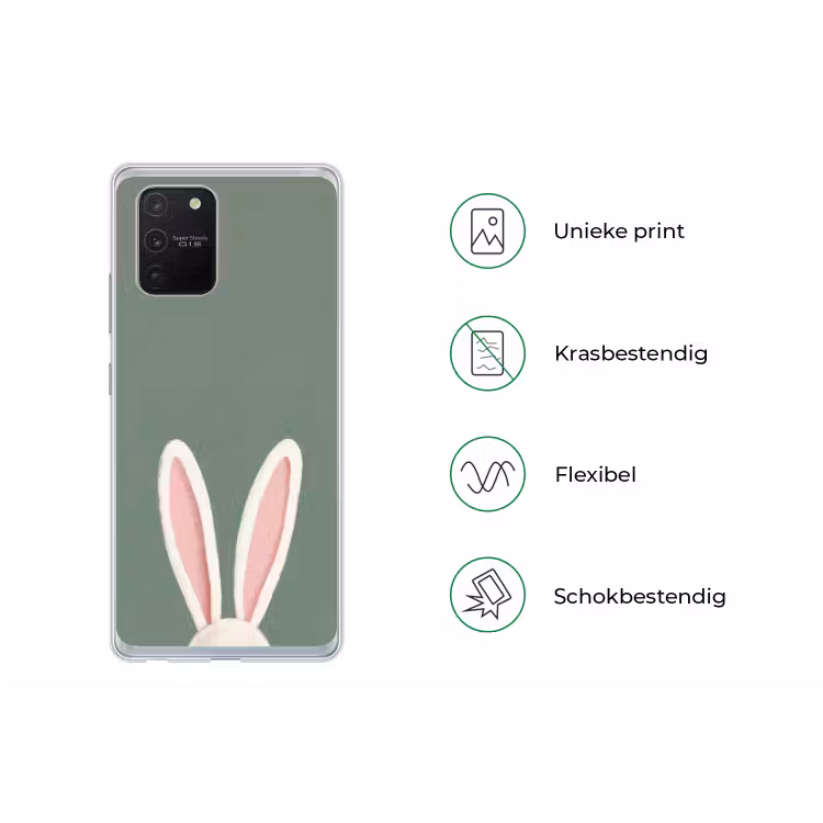 Hazen - Oren - Roze Telefoonhoesje Samsung Galaxy S10 Lite klein -specsS10Lite