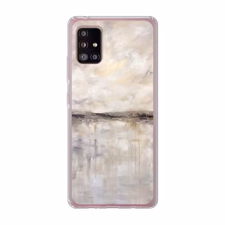 Landschap - Horizon - Natuur - Abstract - Neutraal Telefoonhoesje Samsung Galaxy A51 5G klein -3d